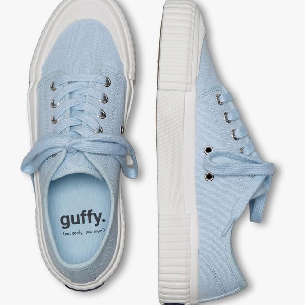 Women Baby Blue Canvas Shoes